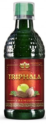 triphala sok bez chemii, triphala sok z owocami Amla, ogrest indyjski sok